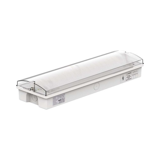 [7688] [VQ22676881] EMERGENCIA LED 3W CON BOTÓN AUTOTEST & CONTROL POR RF 6400K