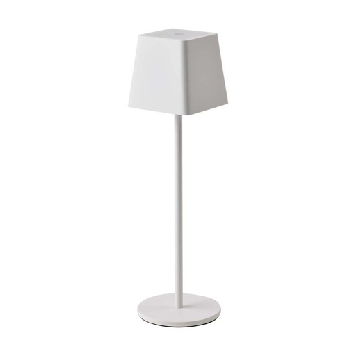 [7691] [VQ22676911] LÁMPARA DE SOBREMESA 2W CUERPO BLANCO IP54 3000K