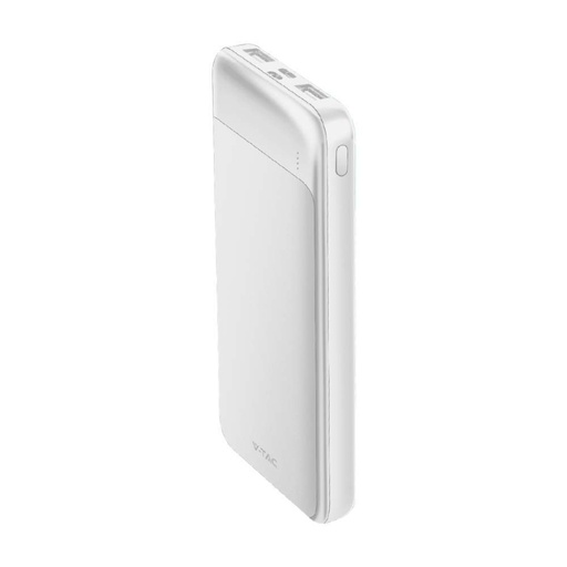 [7834] ¬[VZ15668] POWER BANK DE CARGADOR RÁPIDO DE 10000 MAH BLANCO