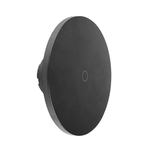 [7853] [VQ22678531] APLIQUE LED 12W CUERPO NEGRO REGULABLE CCT