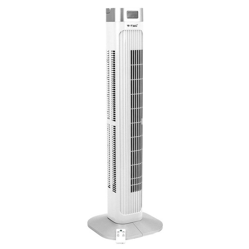 [7900] #[VQ22679001] VENTILADOR DE PIE 55W DISPLAY DE TEMPERATURA CUERPO BLANCO