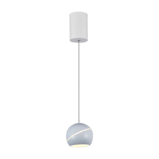 [7999] [VQ22679991] LÁMPARA COLGANTE LED 8.5W Φ180 CUERPO BLANCO 3000K