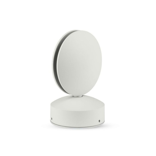 [8218] [VQ22682181] APLIQUE LED 7W REDONDO 110LM/W HAZ DE LUZ 360° COLOR BLANCO IP65 4000K