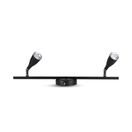 [8267] [VQ22682671] APLIQUE LED DE PARED/TECHO 4.5W CUERPO NEGRO 3000K