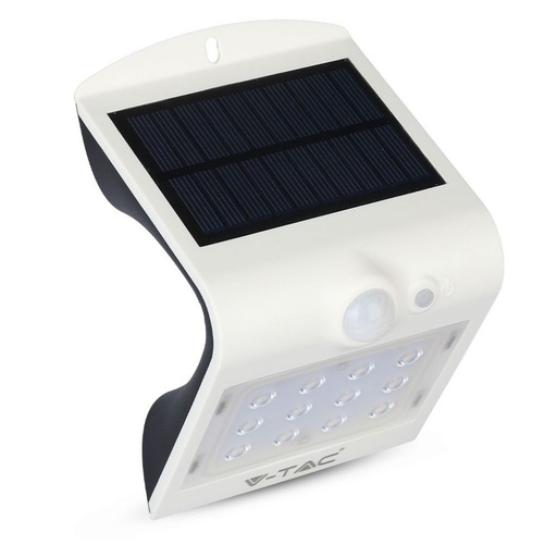 [8276] [VQ22682761] APLIQUE SOLAR LED 1.5W CUERPO BLANCO 4000K