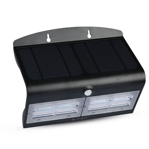 [8279] [VQ22682791] APLIQUE DE PARED SOLAR LED 6.8W CUERPO NEGRO 4000K