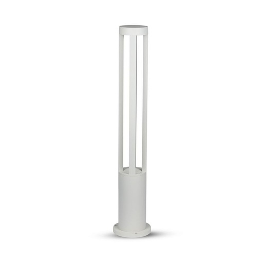 [8327] [VQ22683271] BALIZA DE JARDÍN LED 10W CUERPO BLANCO ALTURA 80CM 6400K