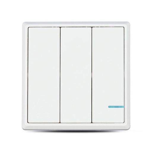[8462] [VQ22684621] INTERRUPTOR WIRELESS 3 BOTONES IP54