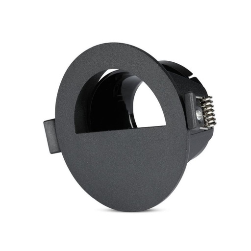[8608] [VQ22686081] ARO GU10 MEDIO REDONDO NEGRO & NEGRO