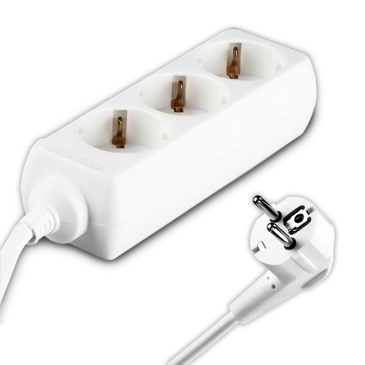 [8754] [VQ22687541] ENCHUFE 3 TOMAS CON CABLE 1.5M