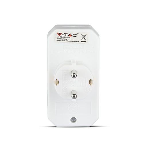 [8804] [VQ22688041] ADAPTADOR 2 X 2.5A 1 X 16A BLANCO