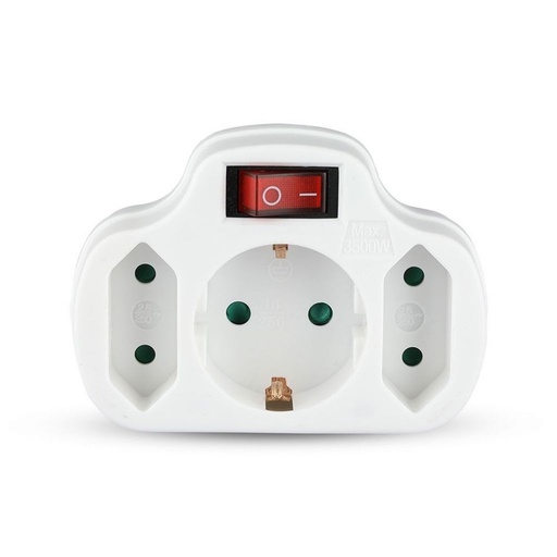 [8806] [VQ22688061] ADAPTADOR 2 X 2.5A 1 X 16A