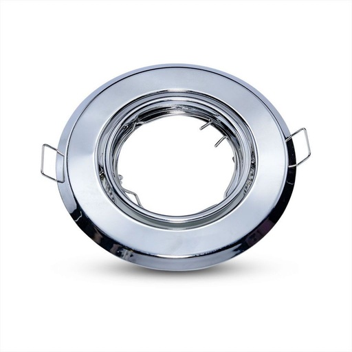 [8940] [VQ22689401] ARO GU10 REDONDO CROMO 2 UNID./CAJA
