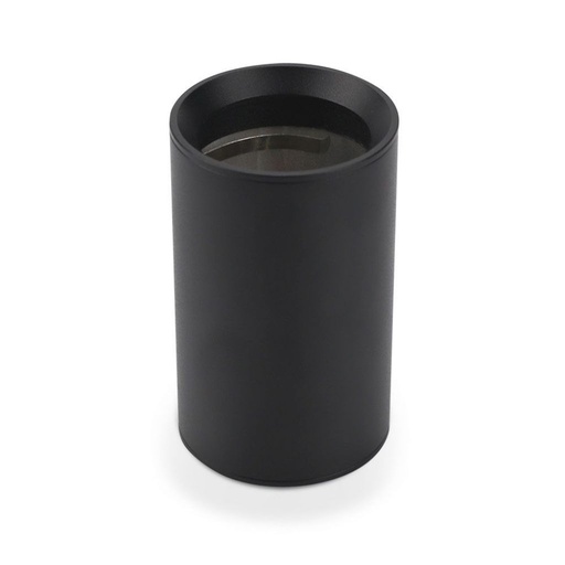 [8949] [VQ22689491] APLIQUE DE TECHO CON ARO PARA GU10 MONTAJE DE SUPERFICIE NEGRO