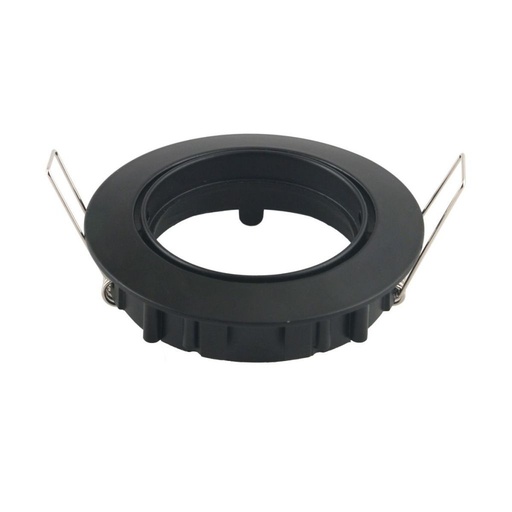 [8955] [VQ22689551] ARO PARA GU10 REGULABLE REDONDO NEGRO