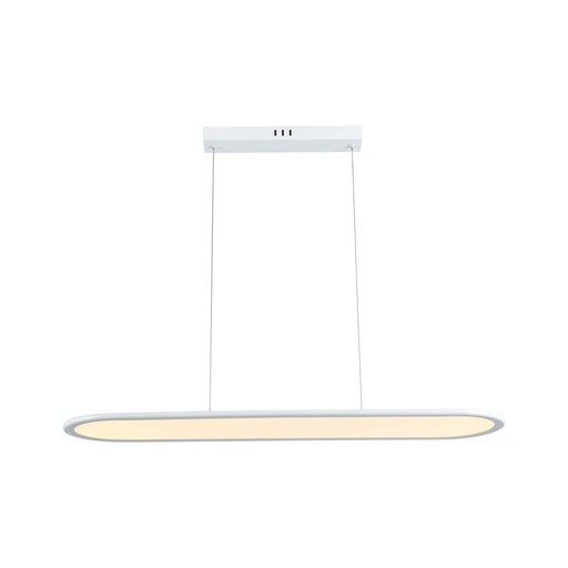 [10047] [VQ226100471] LÁMPARA COLGANTE LED 24W (80*100CM) CUERPO BLANCO 4000K