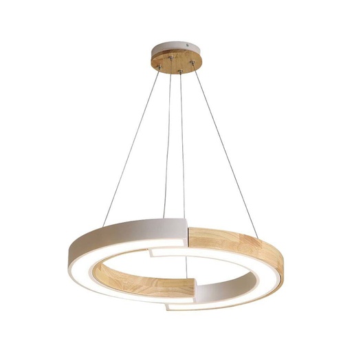 [10089] [VQ226100891] LÁMPARA COLGANTE LED 9W DE DISEÑO (19 5*17 5*100CM) NEGRA 3000K