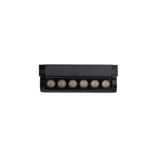 [10258] [VQ226102581] FOCO LINEAL MAGNÉTICO LED 5W CUERPO NEGRO AJUSTABLE 3000K