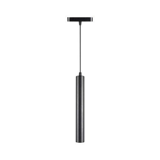[10263] [VQ226102631] LÁMPARA COLGANTE MAGNÉTICA LED 15W CUERPO NEGRO 4000K