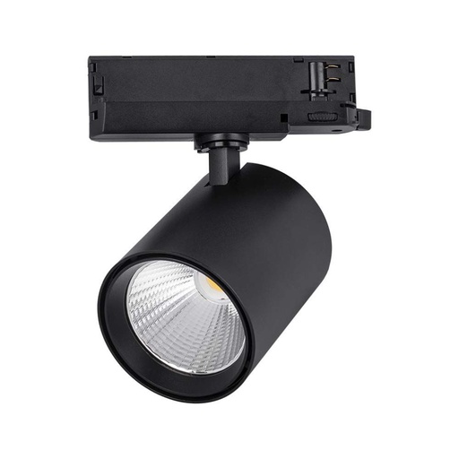 [10281] [VQ226102811] FOCO DE CARRIL LED 35W ALUMINIO CUERPO NEGRO 4000K