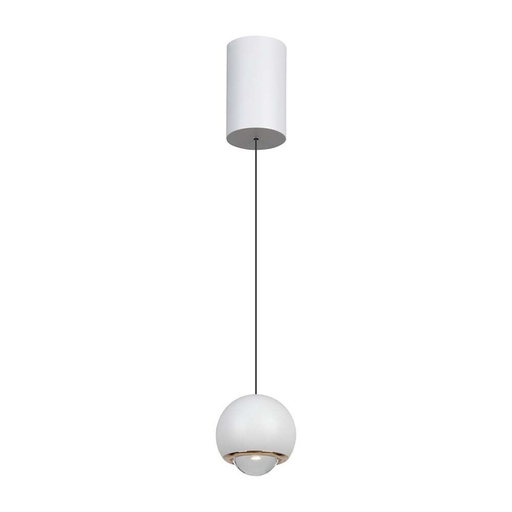 [10342] [VQ226103421] LÁMPARA COLGANTE LED 5W CUERPO BLANCO 3000K