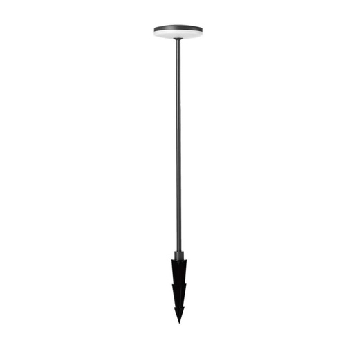 [10426] [VQ226104261] PIQUETA DE JARDÍN LED 12W (D150XH800) CUERPO ANTRACITA IP65 4000K