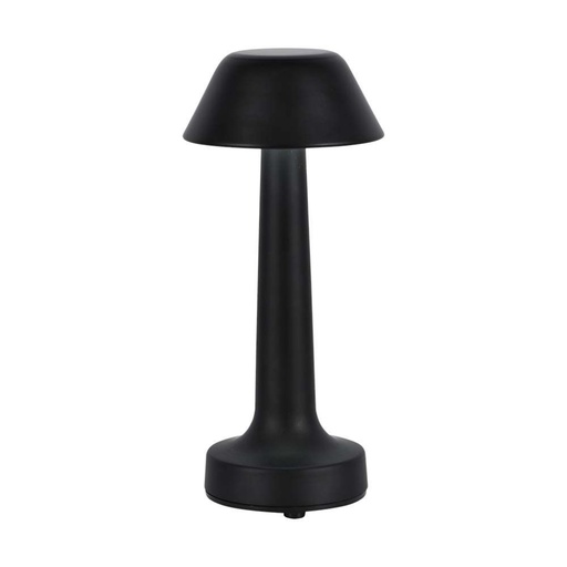 [10568] [VQ226105681] LÁMPARA DE MESA LED 1W D95X225 CUERPO NEGRO CCT