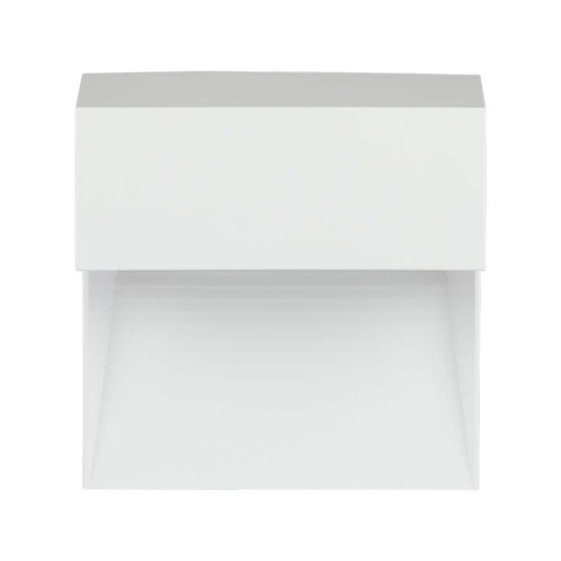 [121403] [VQ2261214031] BALIZA PARED LUZ INDIRECTA LED 3W CUERPO BLANCO 4000K