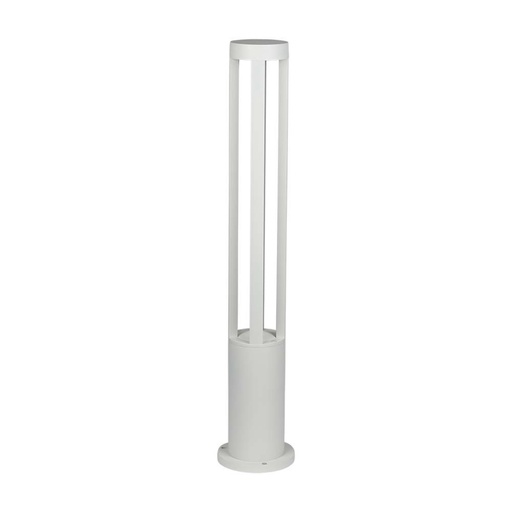 [128325] [VQ2261283251] BALIZA DE JARDÍN LED 10W CUERPO BLANCO ALTURA 80CM 3000K