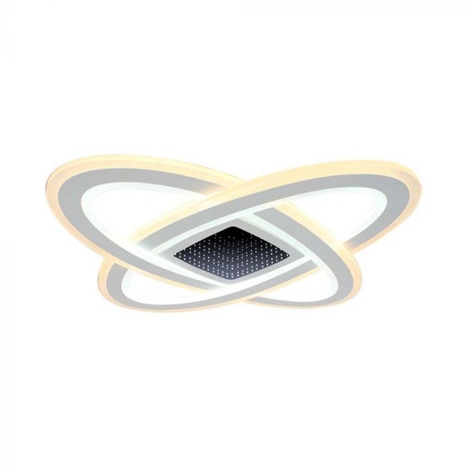[15360] [VQ226153601] PLAFÓN LED 130W DE DISEÑO CON CONTROL REMOTO 3000K+6000K REGULABLE
