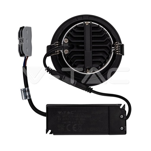 [20053] ¬[VZ40106] DOWNLIGHT LED CHIP SAMSUNG 10W NEGRO COB REFLECTOR 6400K