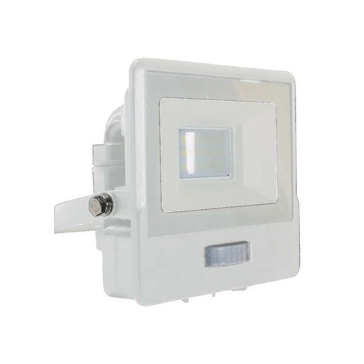 [20270] [VQ226202701] PROYECTOR LED V-TAC 10W CHIP SAMSUNG SMD 735LM 100° COLOR BLANCO IP65 6500K