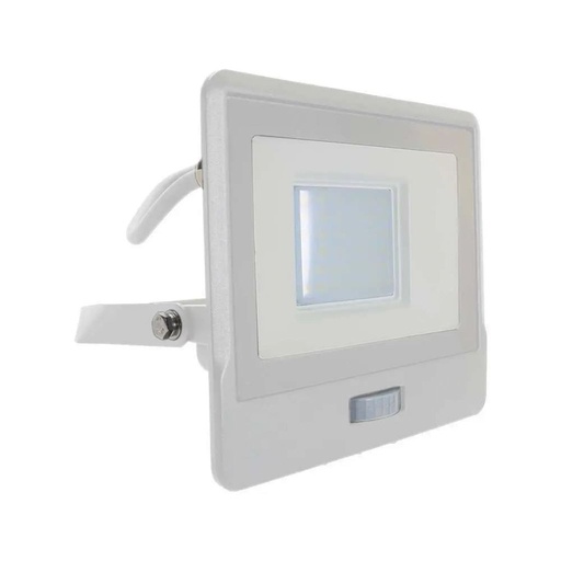 [20299] [VQ226202991] PROYECTOR LED V-TAC 30W CHIP SAMSUNG SMD 2340LM 100° COLOR BLANCO IP65 4000K