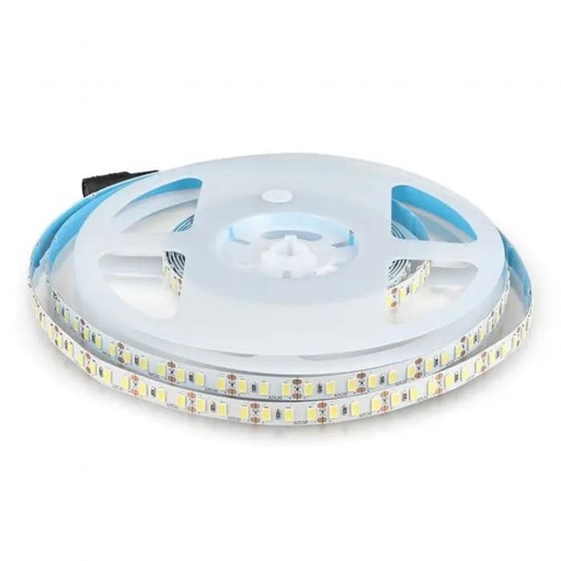 [212163] [VQ2262121631] TIRA LED V-TAC 12V DC 20W SMD 120LED/M 2000LM/M PCB 10MM CRI>80 IP20 4000K (ROLLO DE 5 METROS)