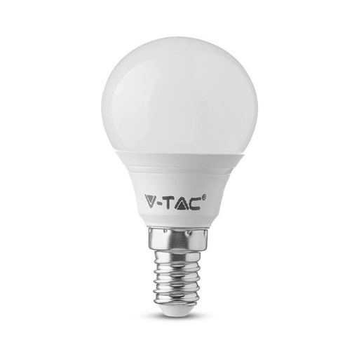 [212734] [VQ2262127341] BOMBILLA LED V-TAC E14 P45 4.5W SMD 470LM 180° 45X80MM 4000K