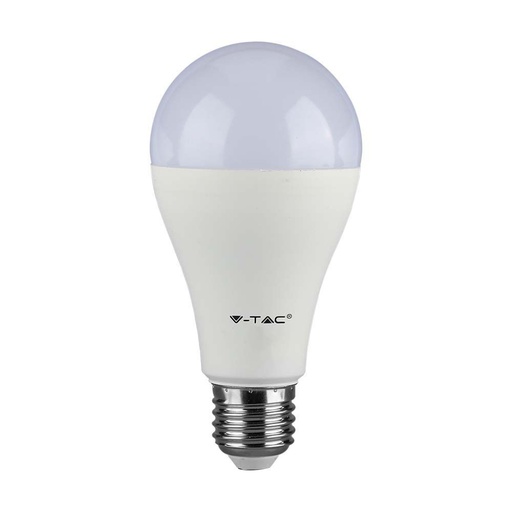 [212819] [VQ2262128191] BOMBILLA LED V-TAC E27 A65 15W SMD 1521LM 200° 65X134MM 3000K