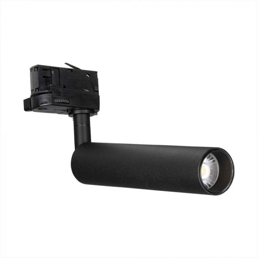 [21354] [VQ226213541] FOCO CARRIL LED 7W CHIP SAMSUNG CUERPO NEGRO 4000K
