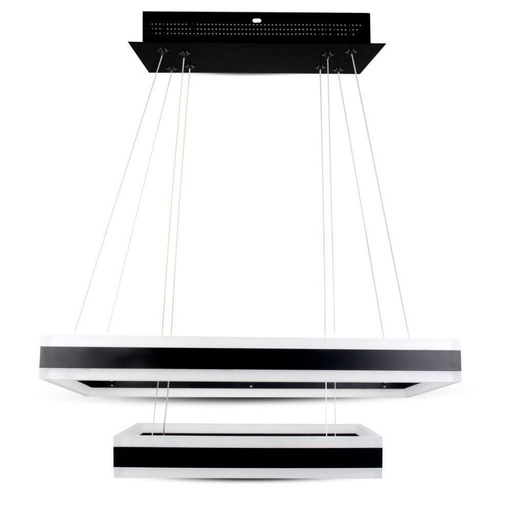[213987] [VQ2262139871] LÁMPARA DE ARAÑA LED 113W REGULABLE NEGRO 3000K